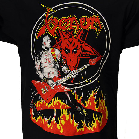 Band Merchandise Venom Band T-Shirt Officially Licensed Band Merchandise Venom Band T-Shirt Officially Licensed