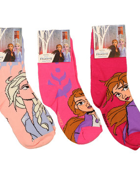 Disney Frozen 3-Pack Kids Sokken Disney Frozen 3-Pack Kids Sokken