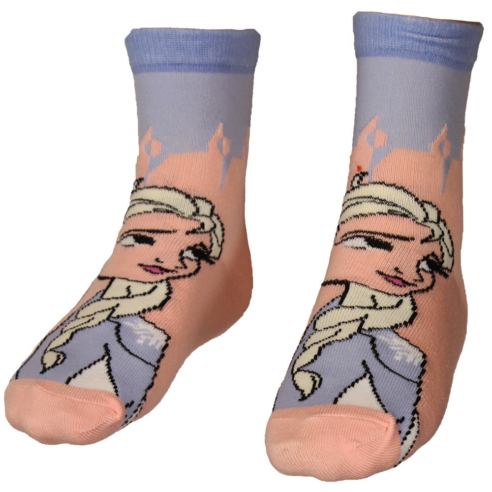 Disney Frozen 3-Pack Kids Socks - Official Merchandise Disney Frozen 3-Pack Kids Socks - Official Merchandise