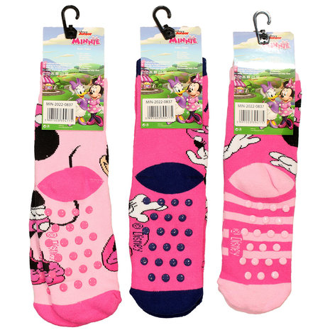 Minnie Mouse Disney Minnie Mouse 3-Paar Anti-Rutsch-Socken-Set für Kinder Minnie Mouse Disney Minnie Mouse 3-Paar Anti-Rutsch-Socken-Set für Kinder