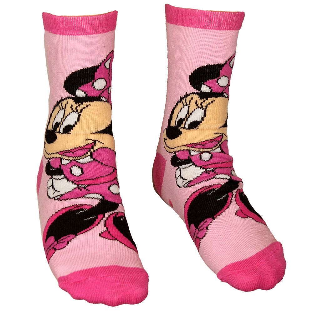 Minnie Mouse Disney Minnie Mouse Kids 3 Paar anti slip Sokken Set Minnie Mouse Disney Minnie Mouse Kids 3 Paar anti slip Sokken Set