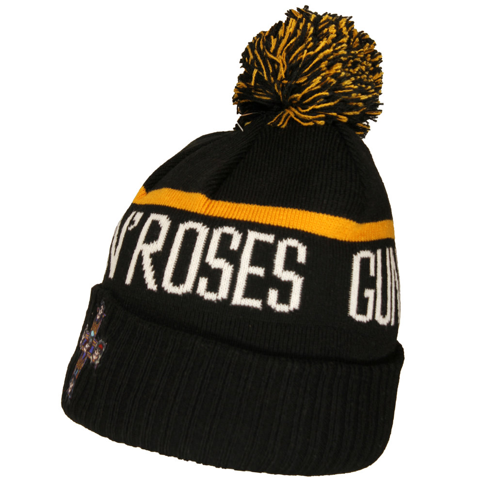 Band Merchandise Guns N' Roses Bommelmütze – Offizielles Merchandise Band Merchandise Guns N' Roses Bommelmütze – Offizielles Merchandise