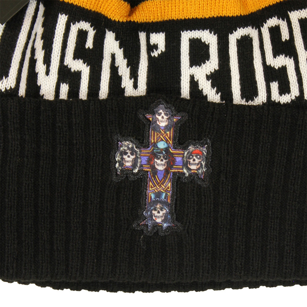 Band Merchandise Guns N' Roses Bommelmütze – Offizielles Merchandise Band Merchandise Guns N' Roses Bommelmütze – Offizielles Merchandise