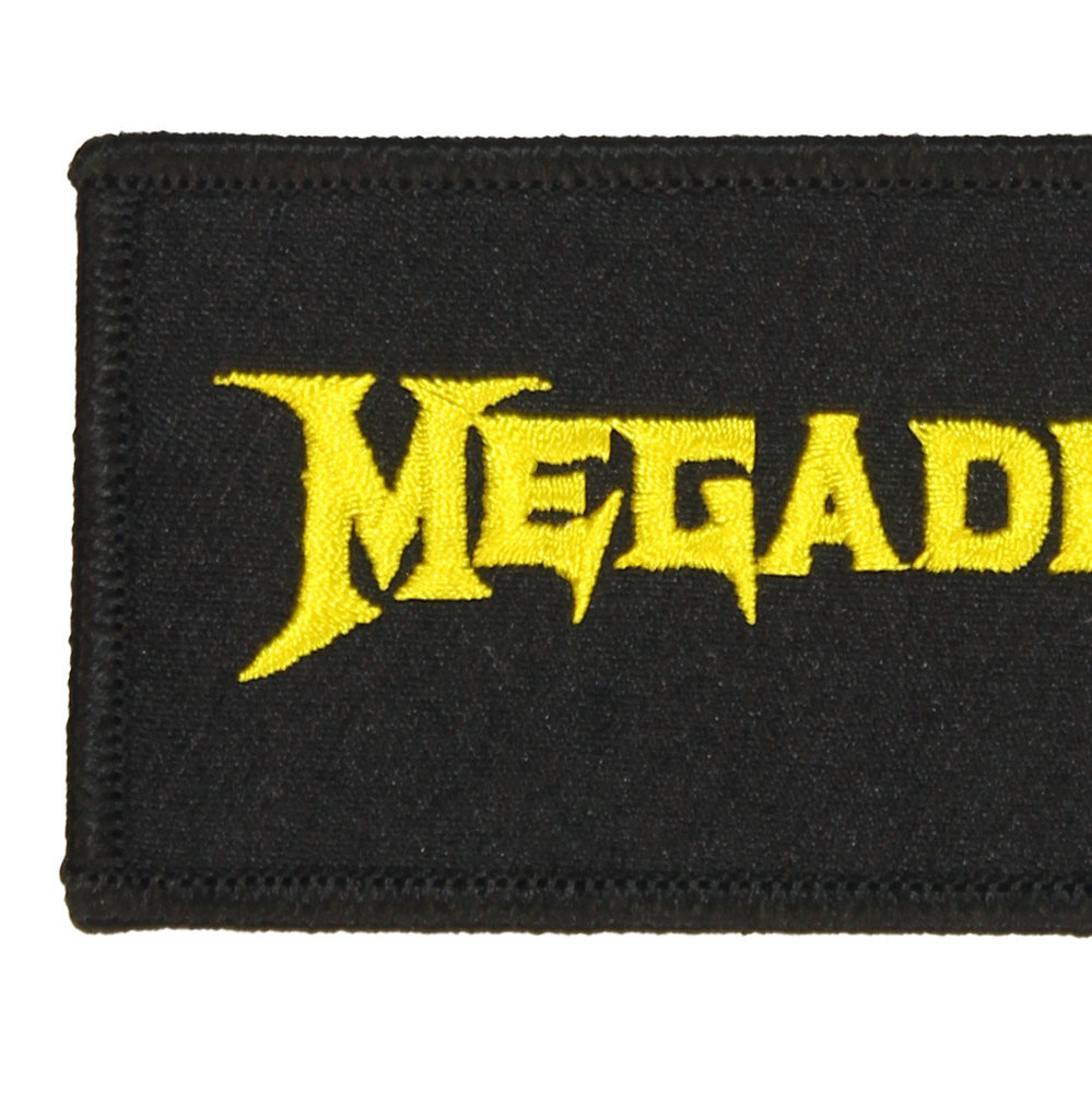 Band Merchandise Megadeth Standard-Logo-Patch – offizielles Merchandise