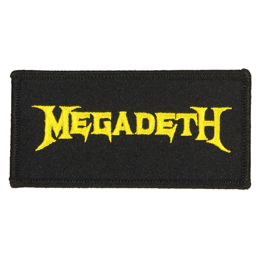 Band Merchandise Megadeth Standard-Logo-Patch – offizielles Merchandise