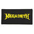 Megadeth Standard Logo Patch Megadeth Standard Logo Patch