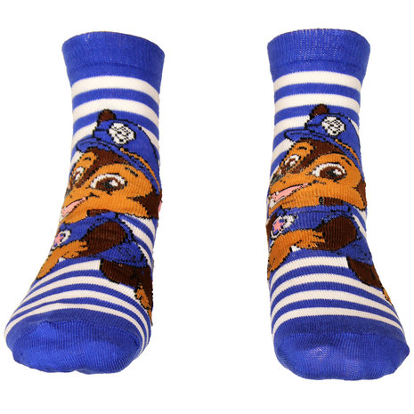 Paw Patrol Ryder Chase en Marshall 3 Paar Sokken Set Paw Patrol Ryder Chase en Marshall 3 Paar Sokken Set
