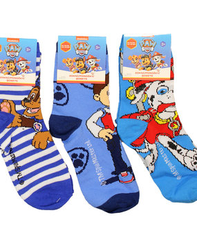 Paw Patrol Ryder Chase and Marshall 3 Pair Socks Set Paw Patrol Ryder Chase and Marshall 3 Pair Socks Set