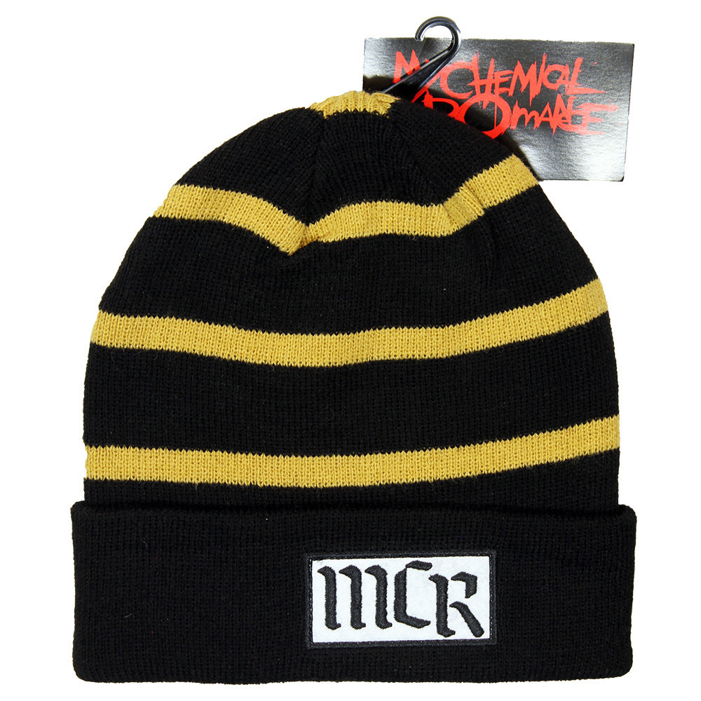 Band Merchandise My Chemical Romance Shadows Beanie - Official Merchandise Band Merchandise My Chemical Romance Shadows Beanie - Official Merchandise