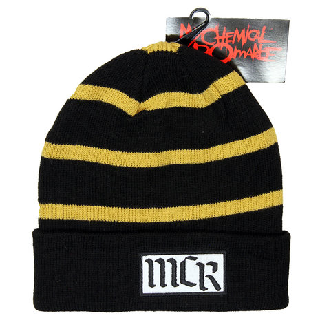Band Merchandise My Chemical Romance Shadows Beanie - Official Merchandise Band Merchandise My Chemical Romance Shadows Beanie - Official Merchandise