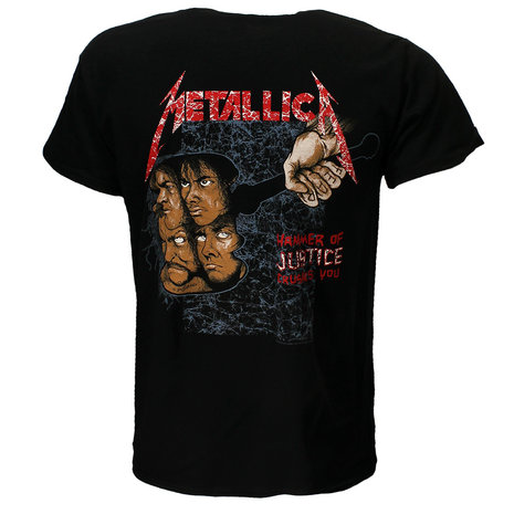 Band Merchandise Metallica And Justice For All Original Album T-Shirt - Official Merchandise Band Merchandise Metallica And Justice For All Original Album T-Shirt - Official Merchandise