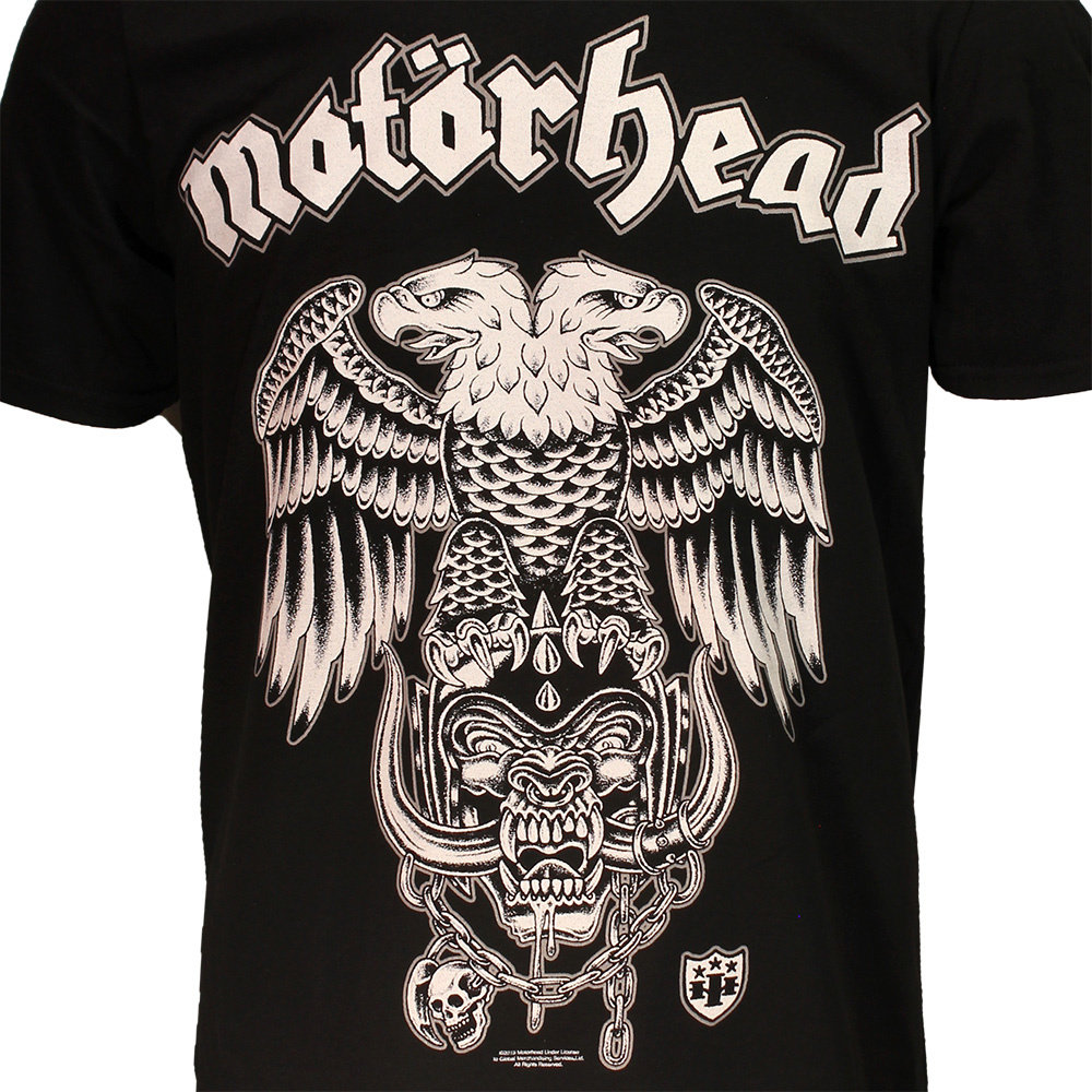 Band Merchandise Motorhead Hiro Double Eagle T-Shirt - Officiële Merchandise Band Merchandise Motorhead Hiro Double Eagle T-Shirt - Officiële Merchandise