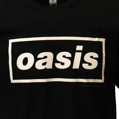 Band Merchandise Oasis Decca Logo T-Shirt – Offizielles Merchandise Band Merchandise Oasis Decca Logo T-Shirt – Offizielles Merchandise