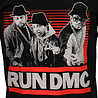 Band Merchandise Run DMC Gradient Bars Dip Dye / Mineral Wash T-Shirt  - Officiële Merchandise