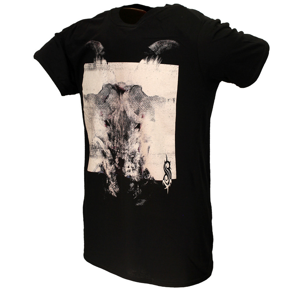 Band Merchandise Slipknot Devil Single Black & White T-Shirt - Official Merchandise Band Merchandise Slipknot Devil Single Black & White T-Shirt - Official Merchandise