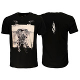Band Merchandise Slipknot Devil Single Black & White T-Shirt