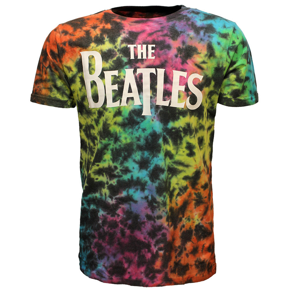 Band Merchandise The Beatles Dip Dye Logo T-Shirt - Officiële Merchandise Band Merchandise The Beatles Dip Dye Logo T-Shirt - Officiële Merchandise