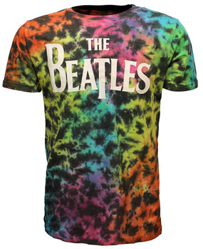 Band Merchandise Das Beatles-Dip-Dye-Logo-T-Shirt Band Merchandise Das Beatles-Dip-Dye-Logo-T-Shirt