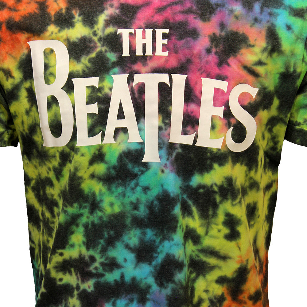 Band Merchandise The Beatles Dip Dye Logo T-Shirt - Officiële Merchandise Band Merchandise The Beatles Dip Dye Logo T-Shirt - Officiële Merchandise