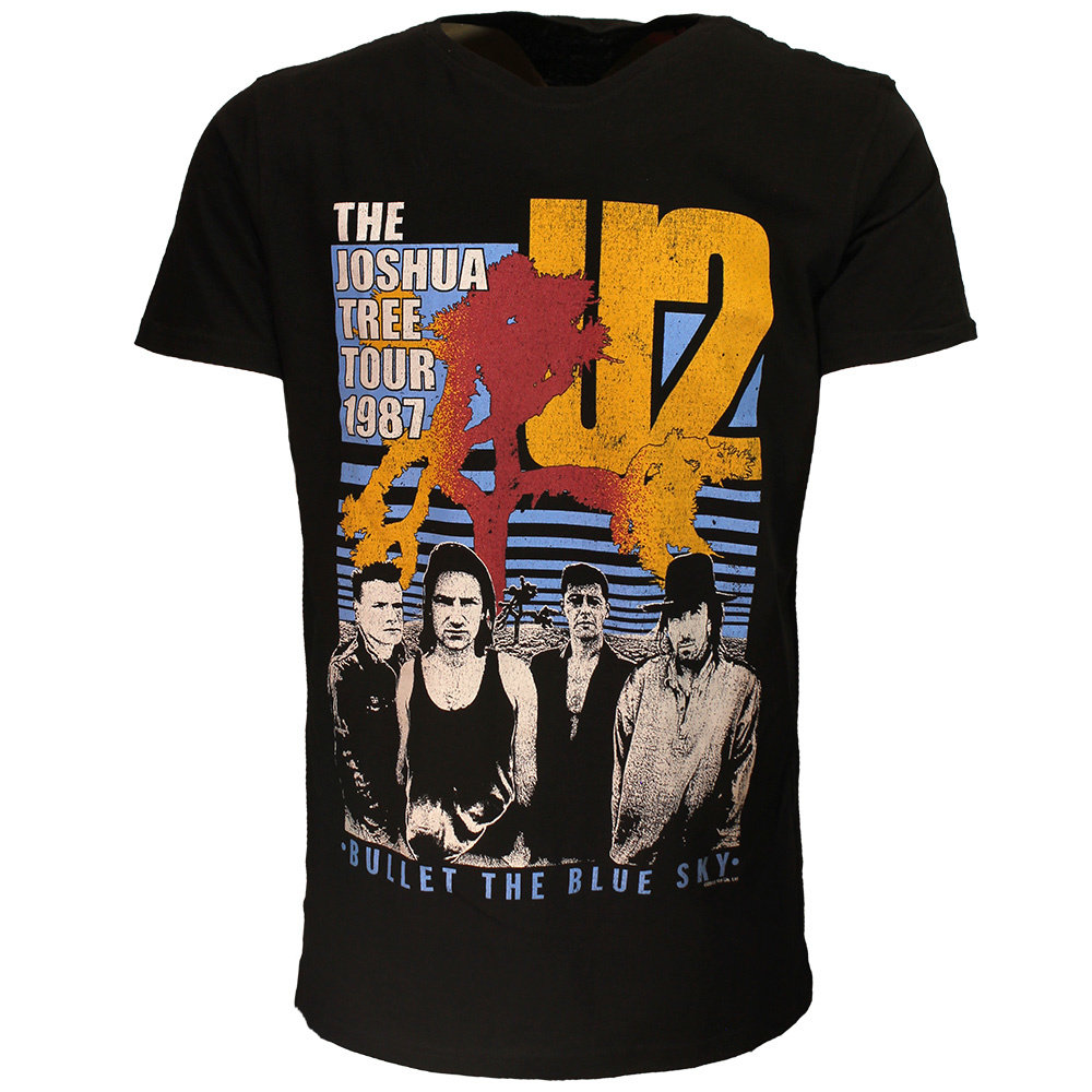 Band Merchandise U2 Bullet The Blue Sky T-Shirt – Offizielles Merchandise Band Merchandise U2 Bullet The Blue Sky T-Shirt – Offizielles Merchandise