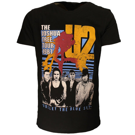 Band Merchandise U2 Bullet The Blue Sky T-Shirt – Offizielles Merchandise Band Merchandise U2 Bullet The Blue Sky T-Shirt – Offizielles Merchandise
