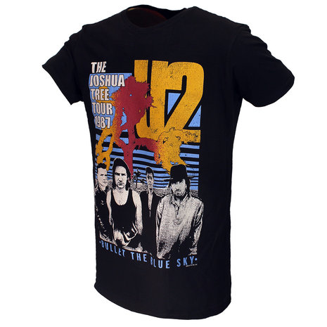 Band Merchandise U2 Bullet The Blue Sky T-Shirt – Offizielles Merchandise Band Merchandise U2 Bullet The Blue Sky T-Shirt – Offizielles Merchandise