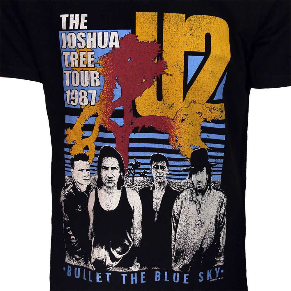 Band Merchandise U2 Bullet The Blue Sky T-Shirt – Offizielles Merchandise Band Merchandise U2 Bullet The Blue Sky T-Shirt – Offizielles Merchandise