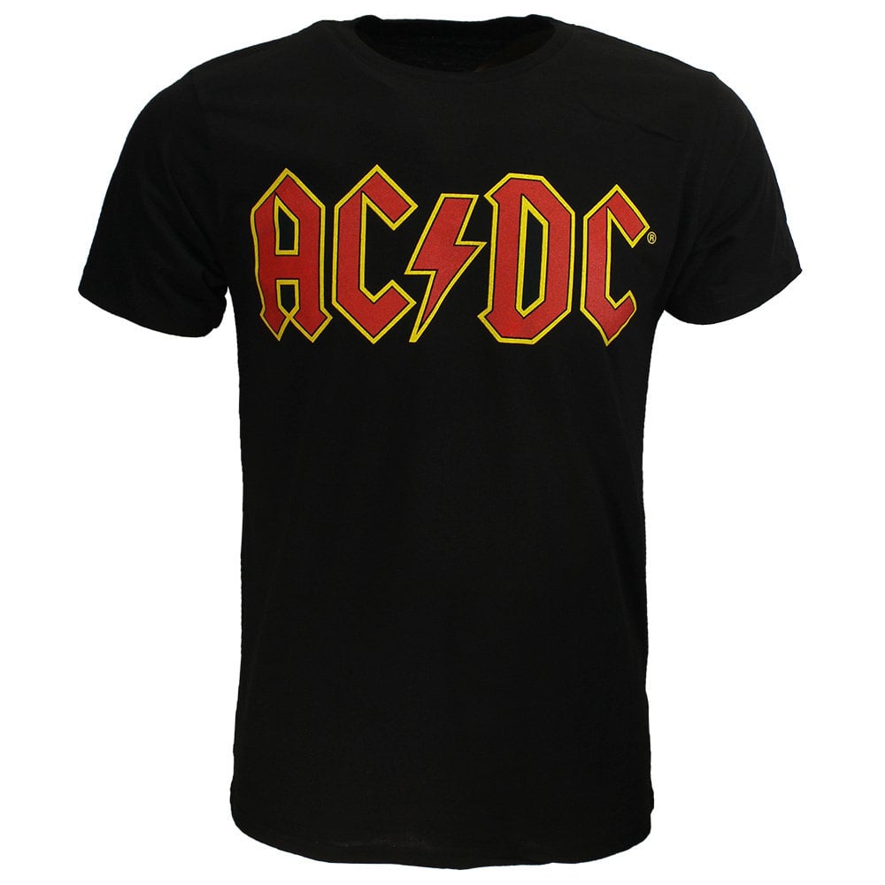 AC/DC Massive Logo Offizielles Band-T-Shirt – Offizielles Merchandise