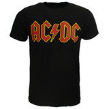 Band Merchandise AC/DC Massive Logo Official Band T-Shirt