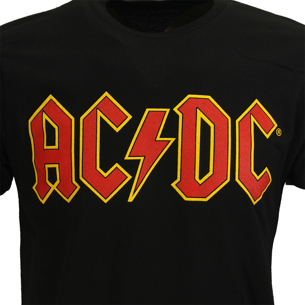 Band Merchandise AC/DC Massive Logo Offizielles Band-T-Shirt – Offizielles Merchandise Band Merchandise AC/DC Massive Logo Offizielles Band-T-Shirt – Offizielles Merchandise