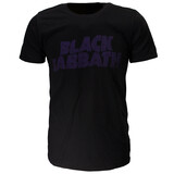 Band Merchandise Black Sabbath Vintage Wavy Logo T-Shirt