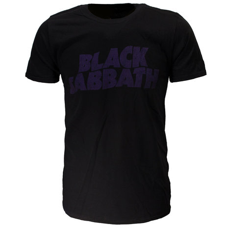 Black Sabbath Vintage Wavy Logo T-Shirt 