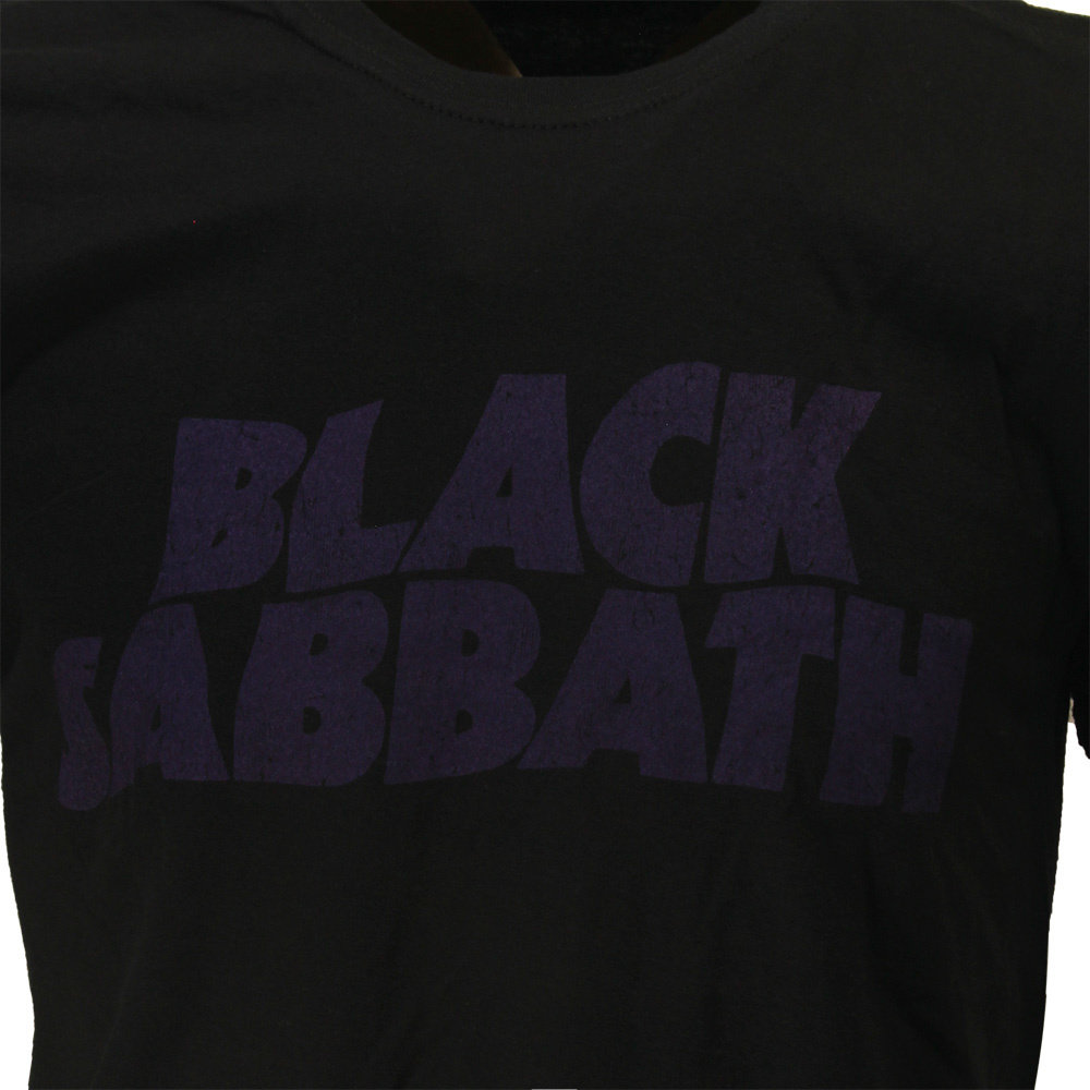 Black Sabbath Vintage Wavy Logo T-Shirt 