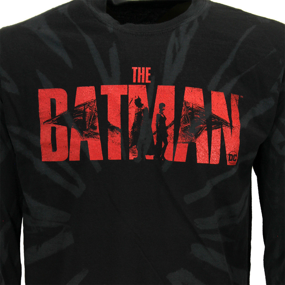 Batman Batman Logo Dip Dye Longsleeve T-Shirt - Officiële Merchandise Batman Batman Logo Dip Dye Longsleeve T-Shirt - Officiële Merchandise