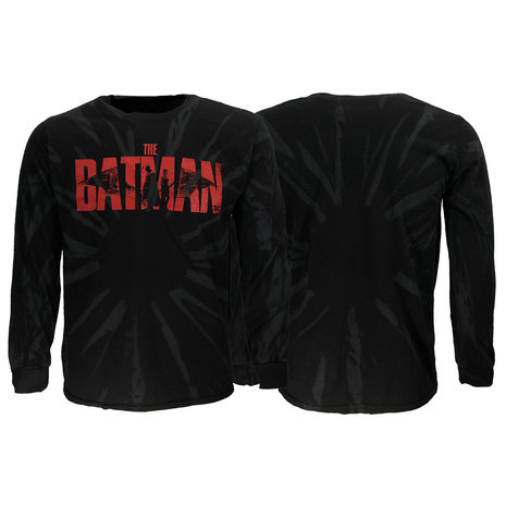 Batman Batman Logo Dip Dye Langarm-T-Shirt – Offizielles Merchandise Batman Batman Logo Dip Dye Langarm-T-Shirt – Offizielles Merchandise