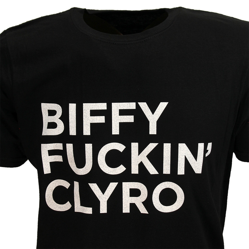 Band Merchandise Biffy Funking Clyro Offizielles Band-T-Shirt – Offizielles Merchandise Band Merchandise Biffy Funking Clyro Offizielles Band-T-Shirt – Offizielles Merchandise