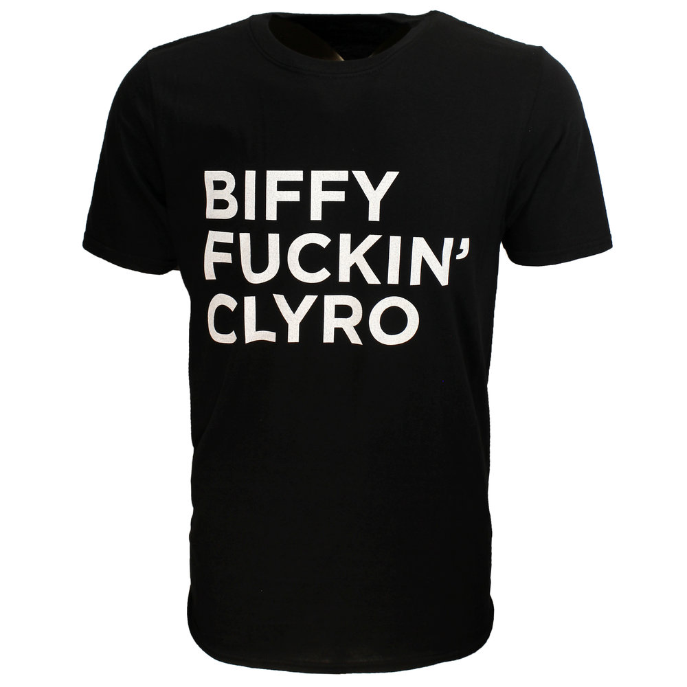 Band Merchandise Biffy Funking Clyro Offizielles Band-T-Shirt – Offizielles Merchandise Band Merchandise Biffy Funking Clyro Offizielles Band-T-Shirt – Offizielles Merchandise
