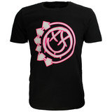 Band Merchandise Blink-182 Six Arrow Smiley Band T-Shirt