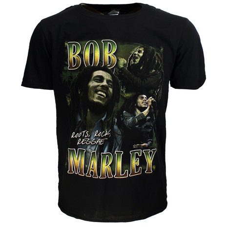 Band Merchandise Bob Marley Roots Rock Reggae T-Shirt - Officiële Merchandise Band Merchandise Bob Marley Roots Rock Reggae T-Shirt - Officiële Merchandise
