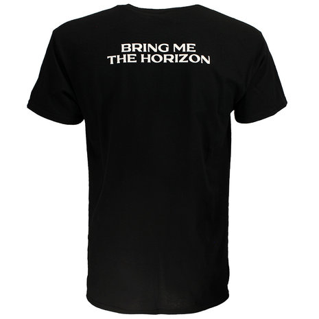 Band Merchandise Bring Me The Horizon Flaming Hex T-Shirt - Officiële Merchandise Band Merchandise Bring Me The Horizon Flaming Hex T-Shirt - Officiële Merchandise