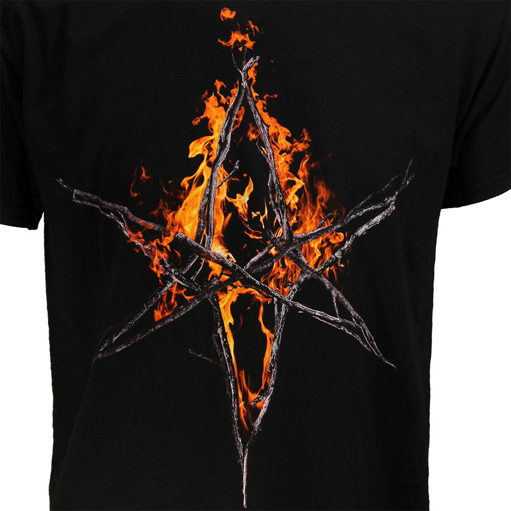 Band Merchandise Bring Me The Horizon Flaming Hex T-Shirt - Officiële Merchandise Band Merchandise Bring Me The Horizon Flaming Hex T-Shirt - Officiële Merchandise