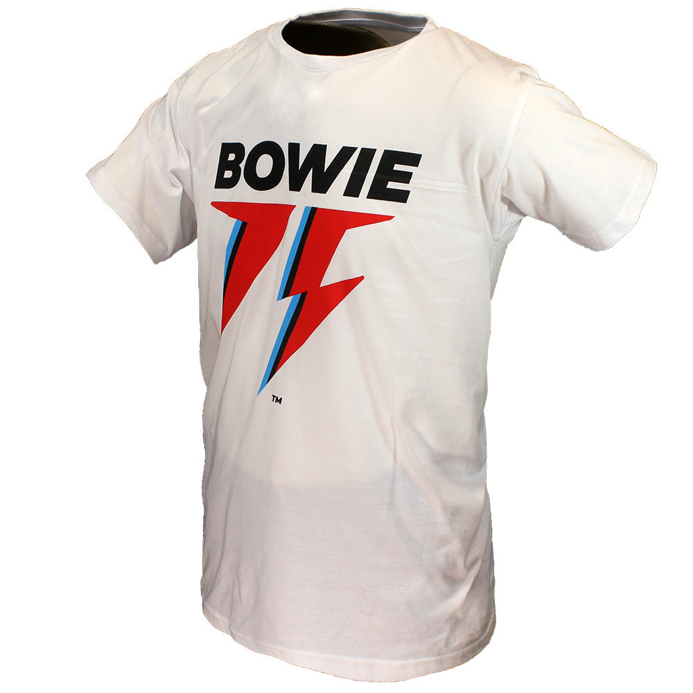 Band Merchandise T-Shirt zum 75-jährigen Jubiläum von David Bowie – offizielles Merchandise Band Merchandise T-Shirt zum 75-jährigen Jubiläum von David Bowie – offizielles Merchandise