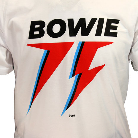 Band Merchandise David Bowie 75th Anniversary T-Shirt - Officiele Merchandise