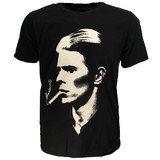 Band Merchandise David Bowie Smoke Portrait T-Shirt