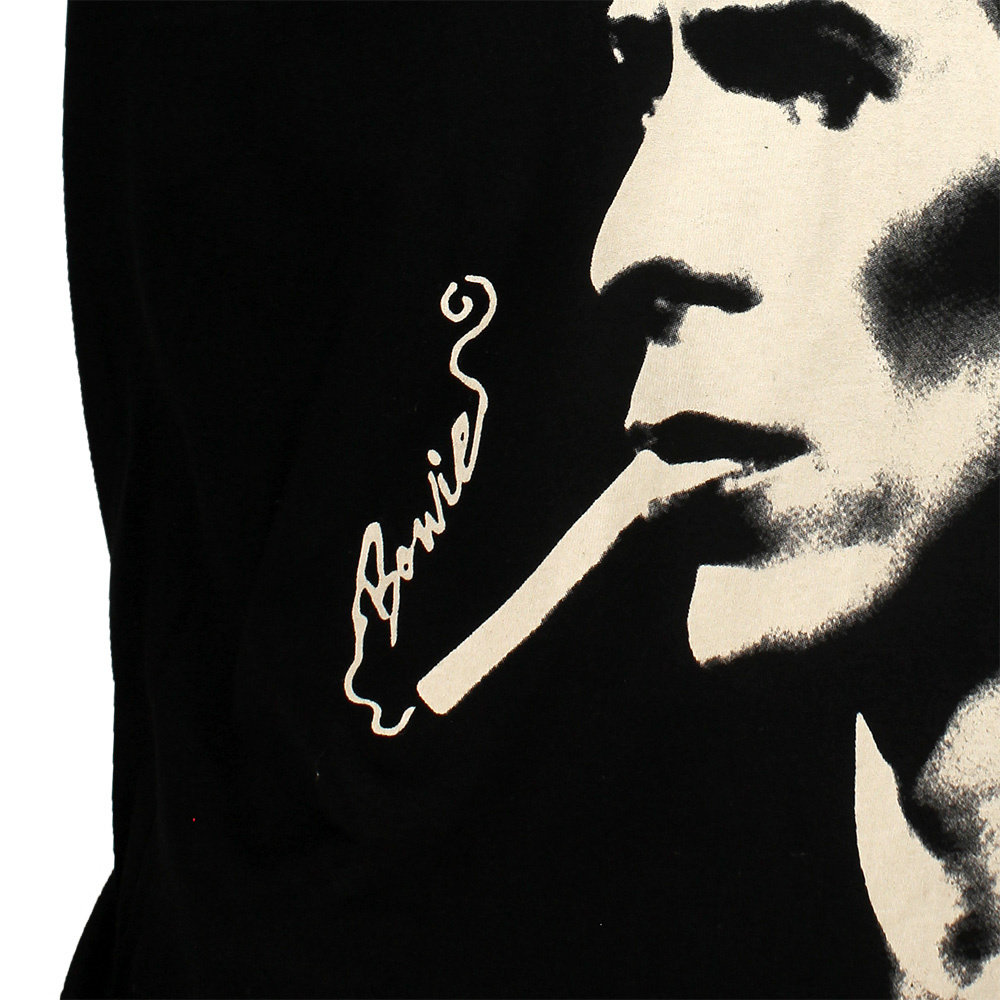 Band Merchandise David Bowie Smoke Portrait T-Shirt - Officiële Merchandise