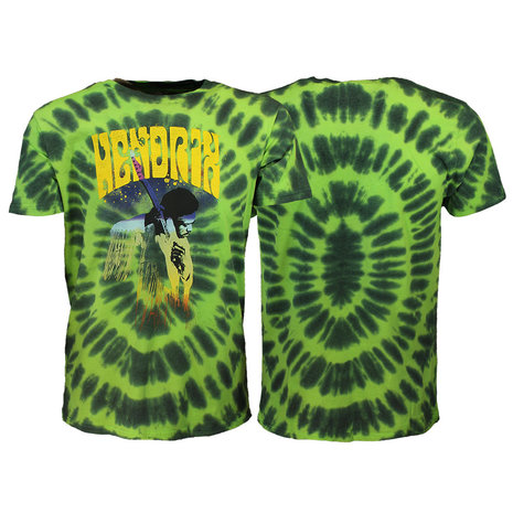 Band Merchandise Jimi Hendrix Hear The Vibe Dip Dye T-Shirt – Offizielles Merchandise Band Merchandise Jimi Hendrix Hear The Vibe Dip Dye T-Shirt – Offizielles Merchandise