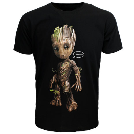 Milieuvriendelijk Op tijd schreeuw Marvel Guardians of the Galaxy I Am Groot T-Shirt - Official Merchandise -  Popmerch.com