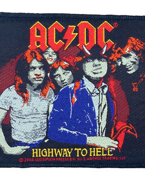 Band Merchandise AC/DC Highway To Hell 10 x 10 cm Patch Band Merchandise AC/DC Highway To Hell 10 x 10 cm Patch