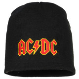 Band Merchandise Beanie-Mütze mit AC/DC-Logo Band Merchandise Beanie-Mütze mit AC/DC-Logo
