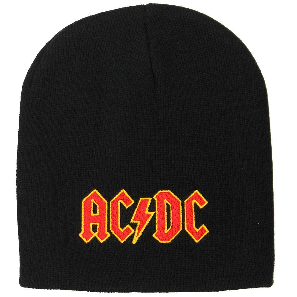 Band Merchandise AC/DC Logo Beanie Muts - Officiële Merchandise Band Merchandise AC/DC Logo Beanie Muts - Officiële Merchandise